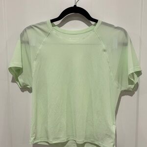 Athleta Light Green Active Tee